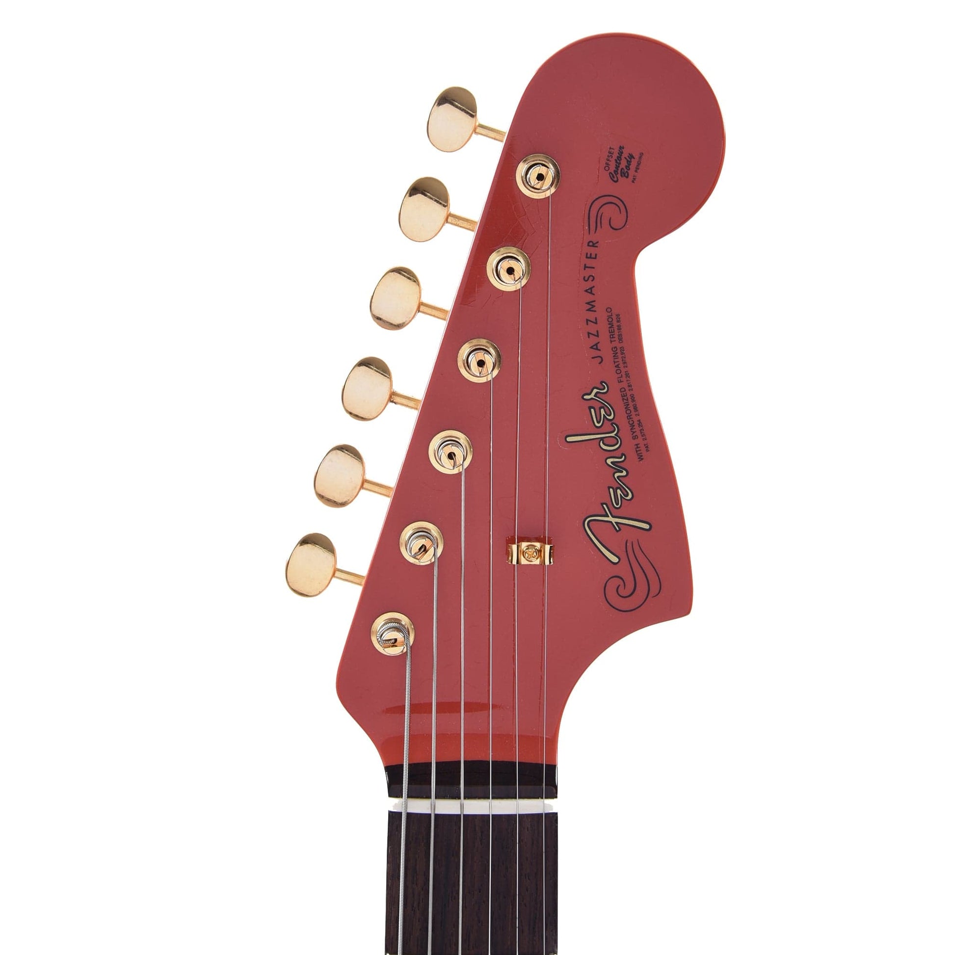 Fender Custom Shop 1962 Jazzmaster "Chicago Special" DCC Aged Tahitian Coral w/Gold Hardware & Painted Headcap Electric Guitars / Solid Body