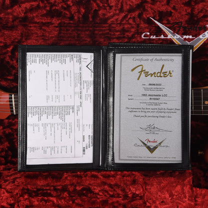 Fender Custom Shop 1962 Jazzmaster "Chicago Special" DCC Aged Tahitian Coral w/Gold Hardware & Painted Headcap Electric Guitars / Solid Body