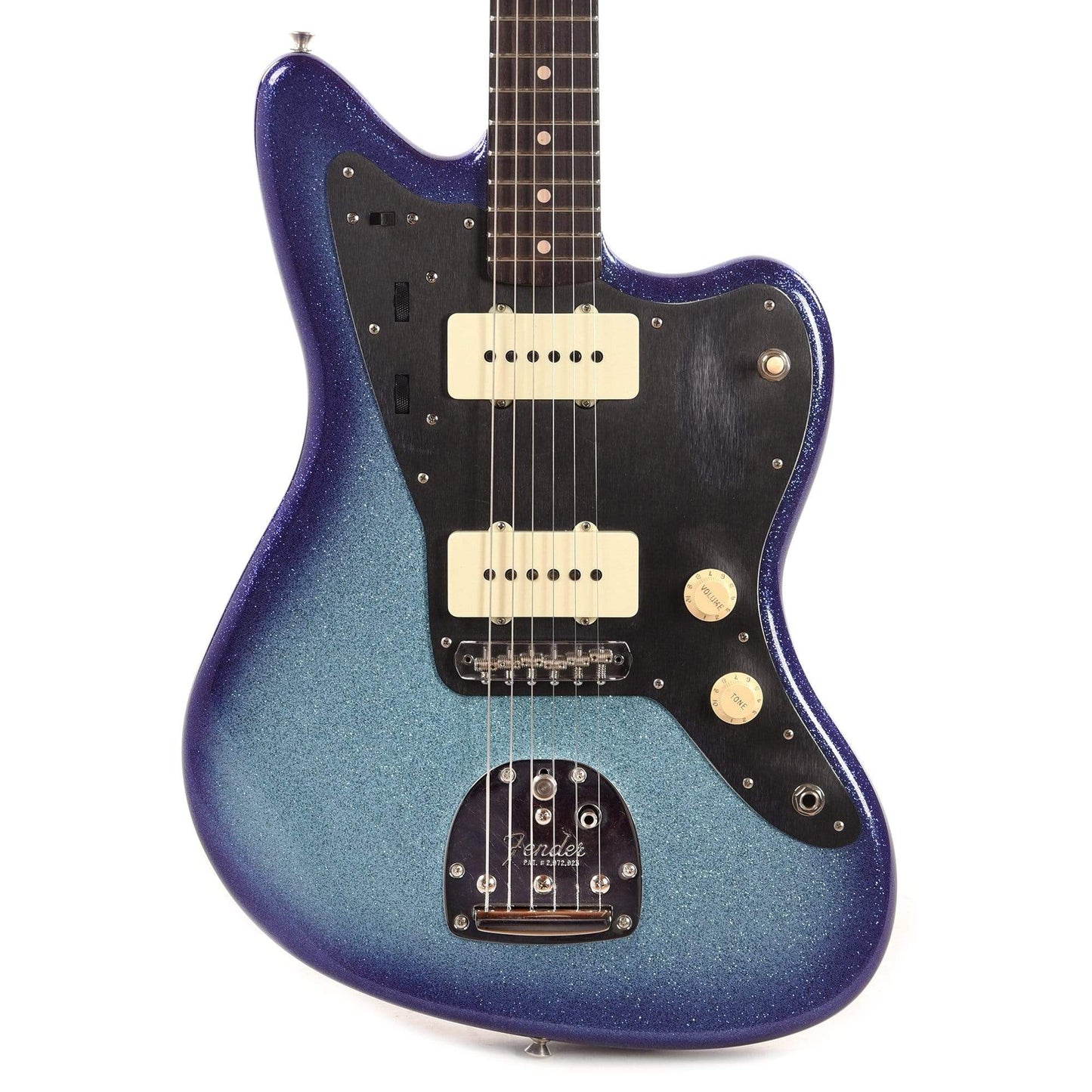 Fender Custom Shop 1962 Jazzmaster "Chicago Special" Deluxe Closet Classic Aged Daphne Blue/Midnight Purple Burst Sparkle w/Roasted Maple Neck Electric Guitars / Solid Body