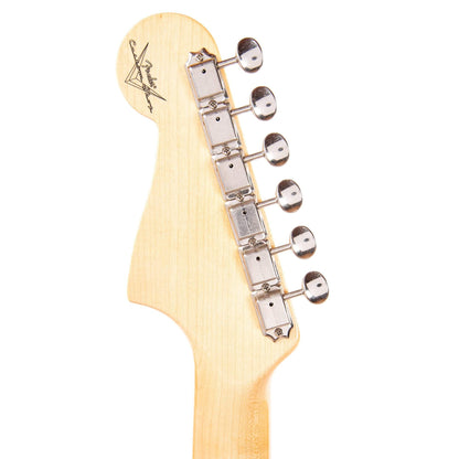 Fender Custom Shop 1962 Jazzmaster "Chicago Special" Deluxe Closet Classic Aged Olympic White Sparkle w/Painted Headcap Electric Guitars / Solid Body