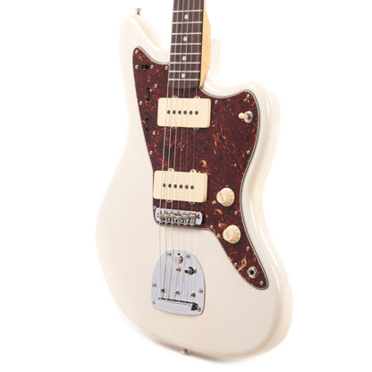 Fender Custom Shop 1962 Jazzmaster "Chicago Special" Deluxe Closet Classic Aged Olympic White Sparkle w/Painted Headcap Electric Guitars / Solid Body