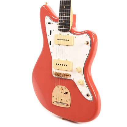 Fender Custom Shop 1962 Jazzmaster "Chicago Special" Deluxe Closet Classic Aged Tahitian Coral w/Gold Hardware & Painted Headcap Electric Guitars / Solid Body
