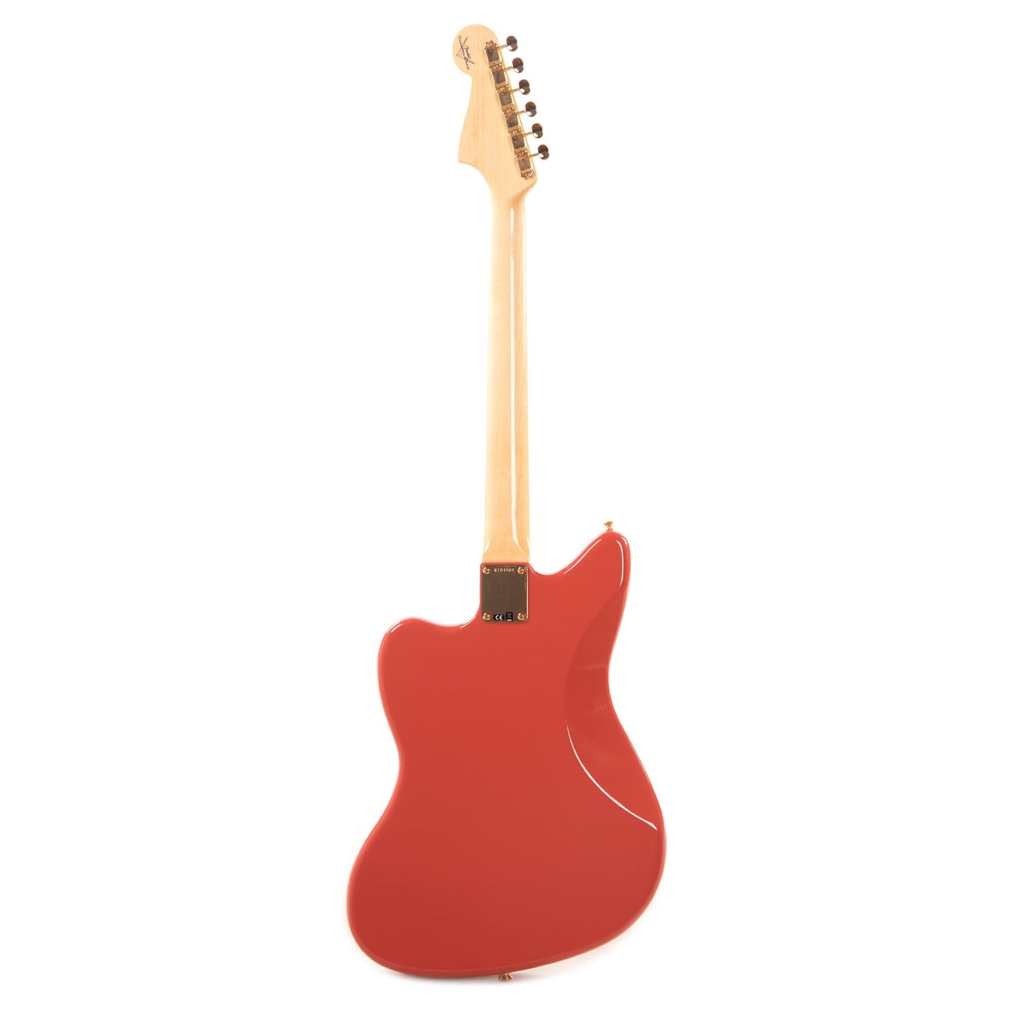 Fender Custom Shop 1962 Jazzmaster "Chicago Special" Deluxe Closet Classic Aged Tahitian Coral w/Gold Hardware & Painted Headcap Electric Guitars / Solid Body