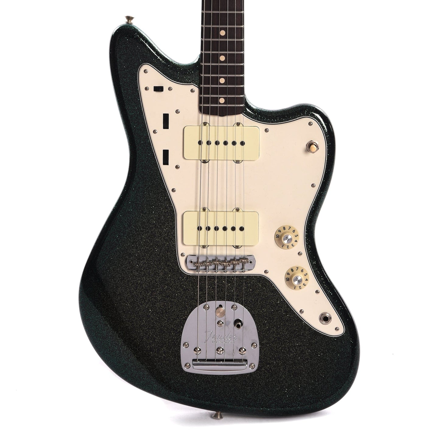 Fender Custom Shop 1962 Jazzmaster "Chicago Special" Deluxe Closet Classic Golden Teal Sparkle Burst Electric Guitars / Solid Body