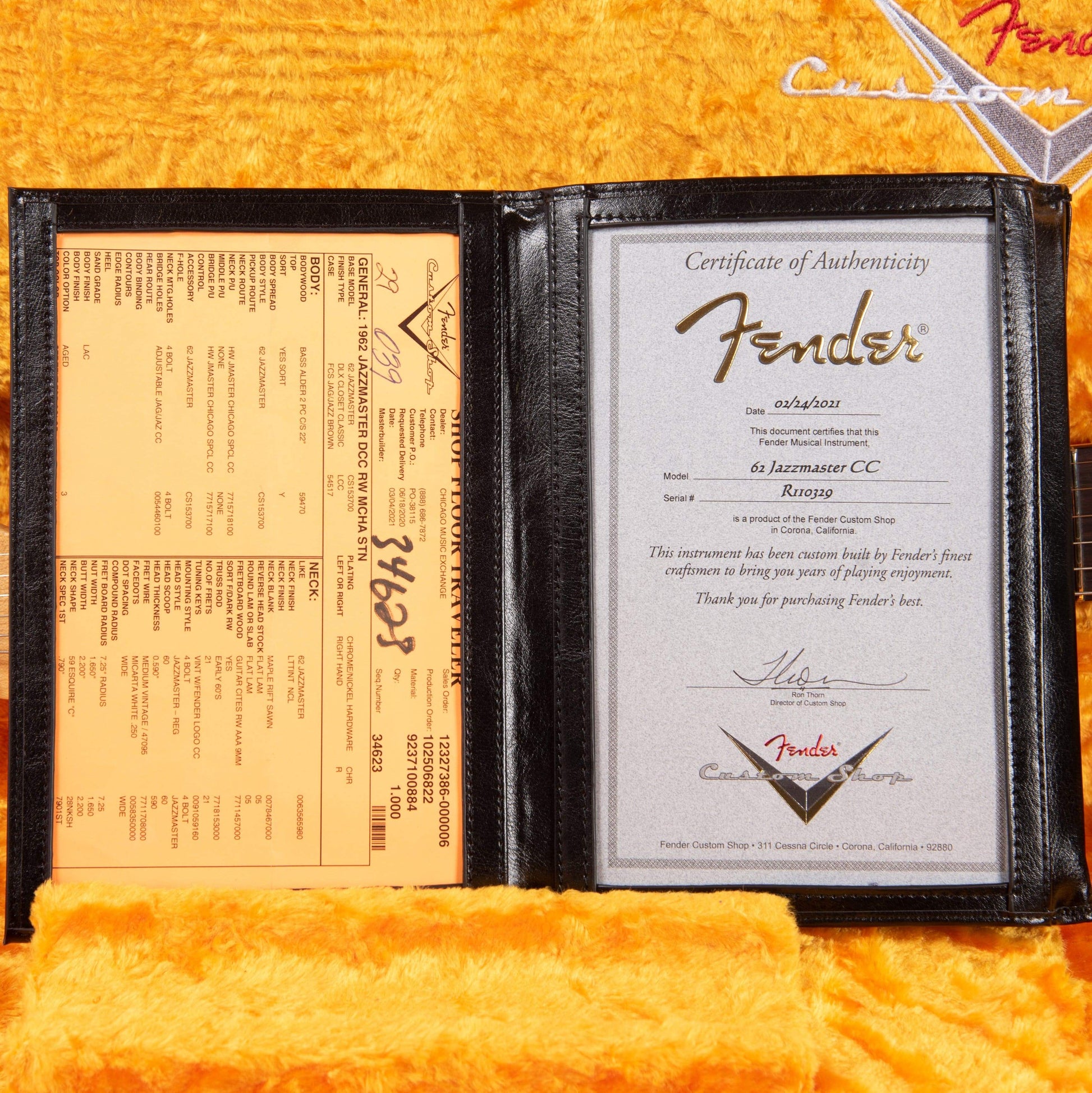 Fender Custom Shop 1962 Jazzmaster "Chicago Special" Deluxe Closet Classic Mocha Stain Electric Guitars / Solid Body