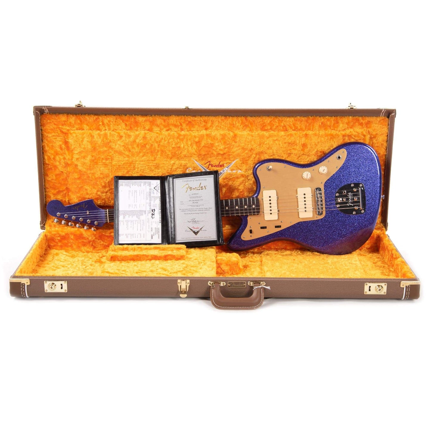 Fender Custom Shop 1962 Jazzmaster "Chicago Special" Deluxe Closet Classic Purple Sparkle Flake w/Roasted Maple Neck Electric Guitars / Solid Body