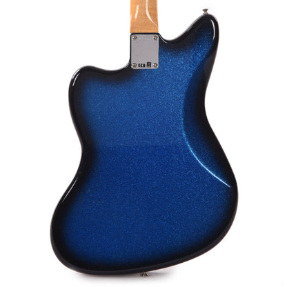 Fender Custom Shop 1962 Jazzmaster "Chicago Special" Deluxe Closet Classic Super Faded Blue/Black Burst Sparkle Electric Guitars / Solid Body