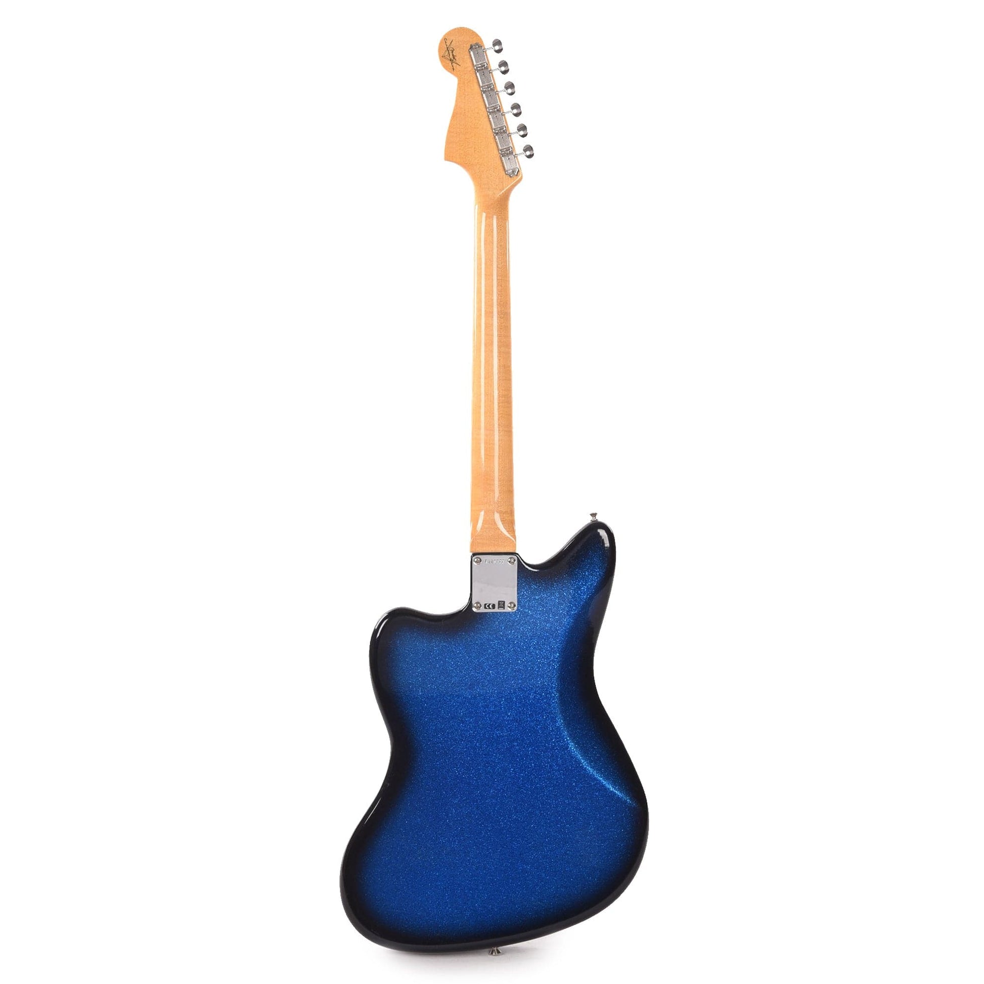 Fender Custom Shop 1962 Jazzmaster "Chicago Special" Deluxe Closet Classic Super Faded Blue/Black Burst Sparkle Electric Guitars / Solid Body