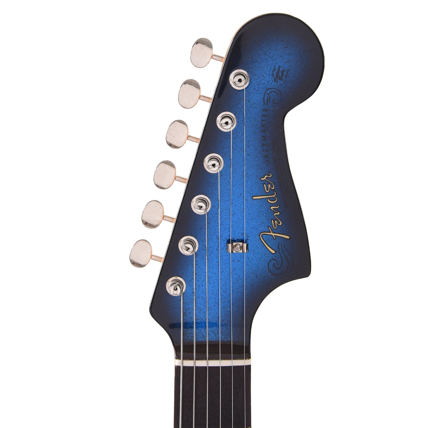 Fender Custom Shop 1962 Jazzmaster "Chicago Special" Deluxe Closet Classic Super Faded Blue/Black Burst Sparkle Electric Guitars / Solid Body