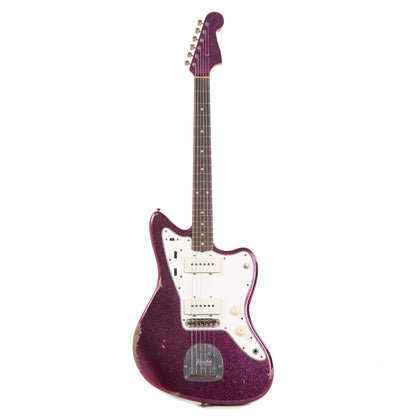 Fender Custom Shop 1962 Jazzmaster "Chicago Special" Heavy Relic Aged Magenta Sparkle Electric Guitars / Solid Body