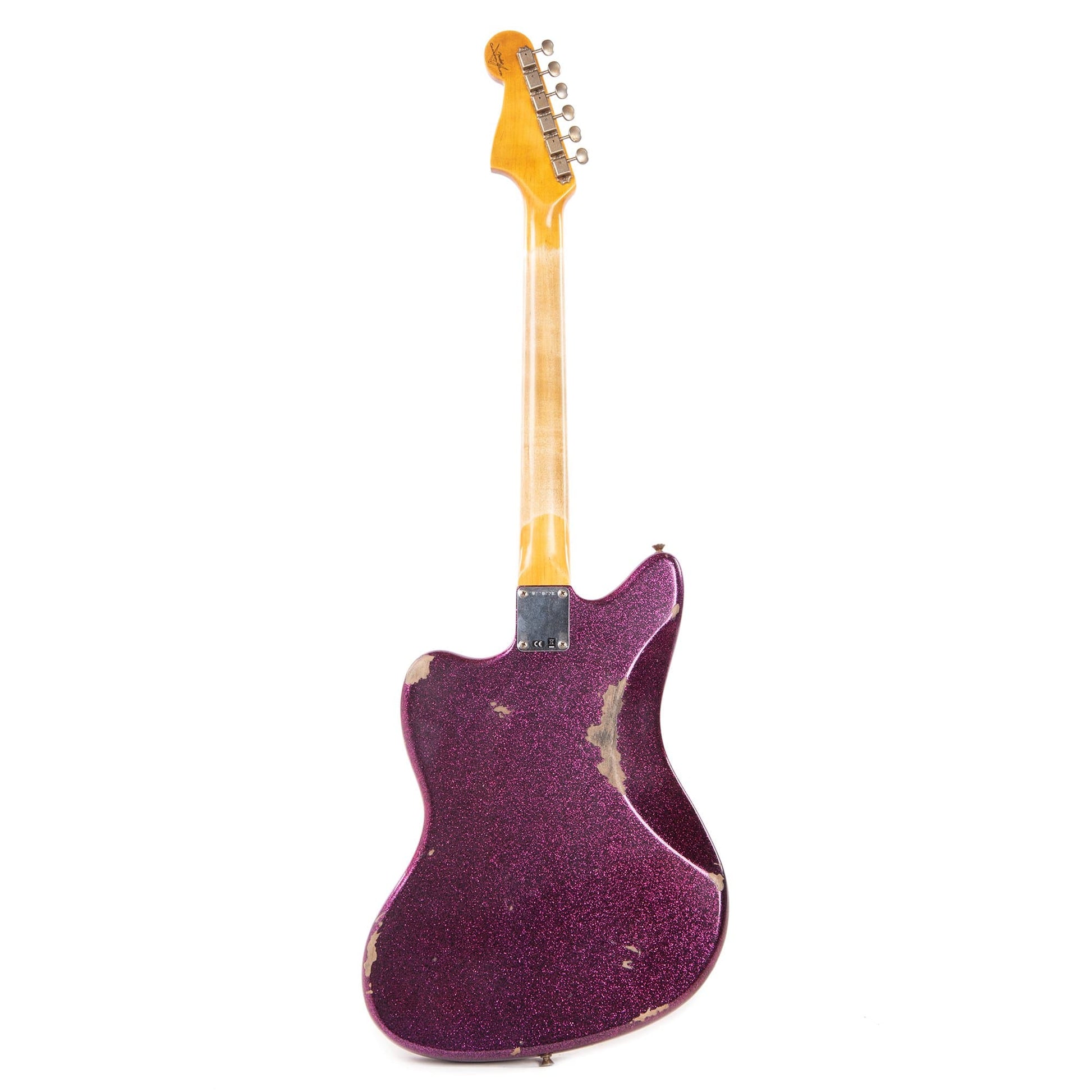 Fender Custom Shop 1962 Jazzmaster "Chicago Special" Heavy Relic Aged Magenta Sparkle Electric Guitars / Solid Body