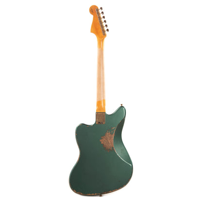 Fender Custom Shop 1962 Jazzmaster "Chicago Special" Heavy Relic Aged Sherwood Green w/Gold Hardware & Painted Headcap Electric Guitars / Solid Body