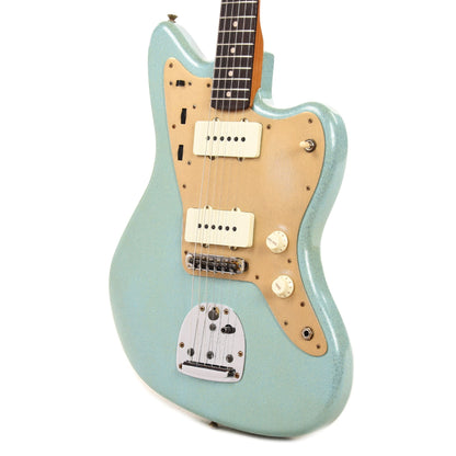 Fender Custom Shop 1962 Jazzmaster "Chicago Special" Journeyman Aged Daphne Blue Sparkle w/Roasted Maple Neck Electric Guitars / Solid Body