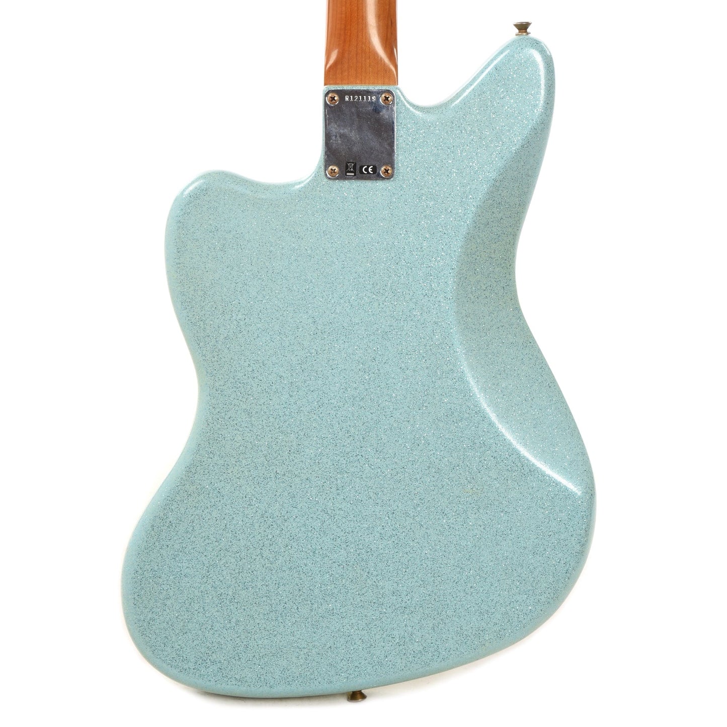 Fender Custom Shop 1962 Jazzmaster "Chicago Special" Journeyman Aged Daphne Blue Sparkle w/Roasted Maple Neck Electric Guitars / Solid Body