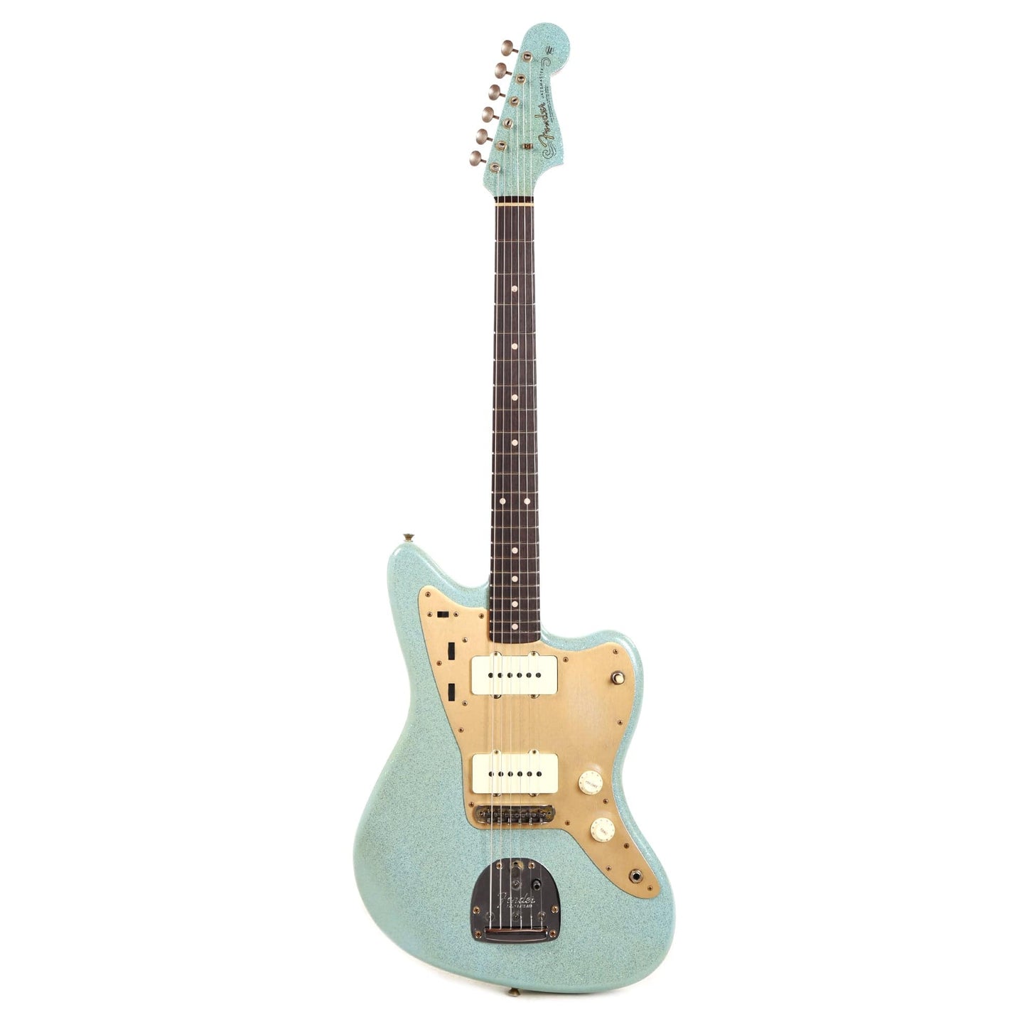 Fender Custom Shop 1962 Jazzmaster "Chicago Special" Journeyman Aged Daphne Blue Sparkle w/Roasted Maple Neck Electric Guitars / Solid Body