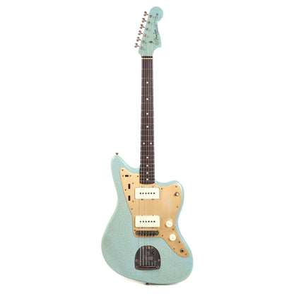 Fender Custom Shop 1962 Jazzmaster "Chicago Special" Journeyman Aged Daphne Blue Sparkle w/Roasted Maple Neck Electric Guitars / Solid Body
