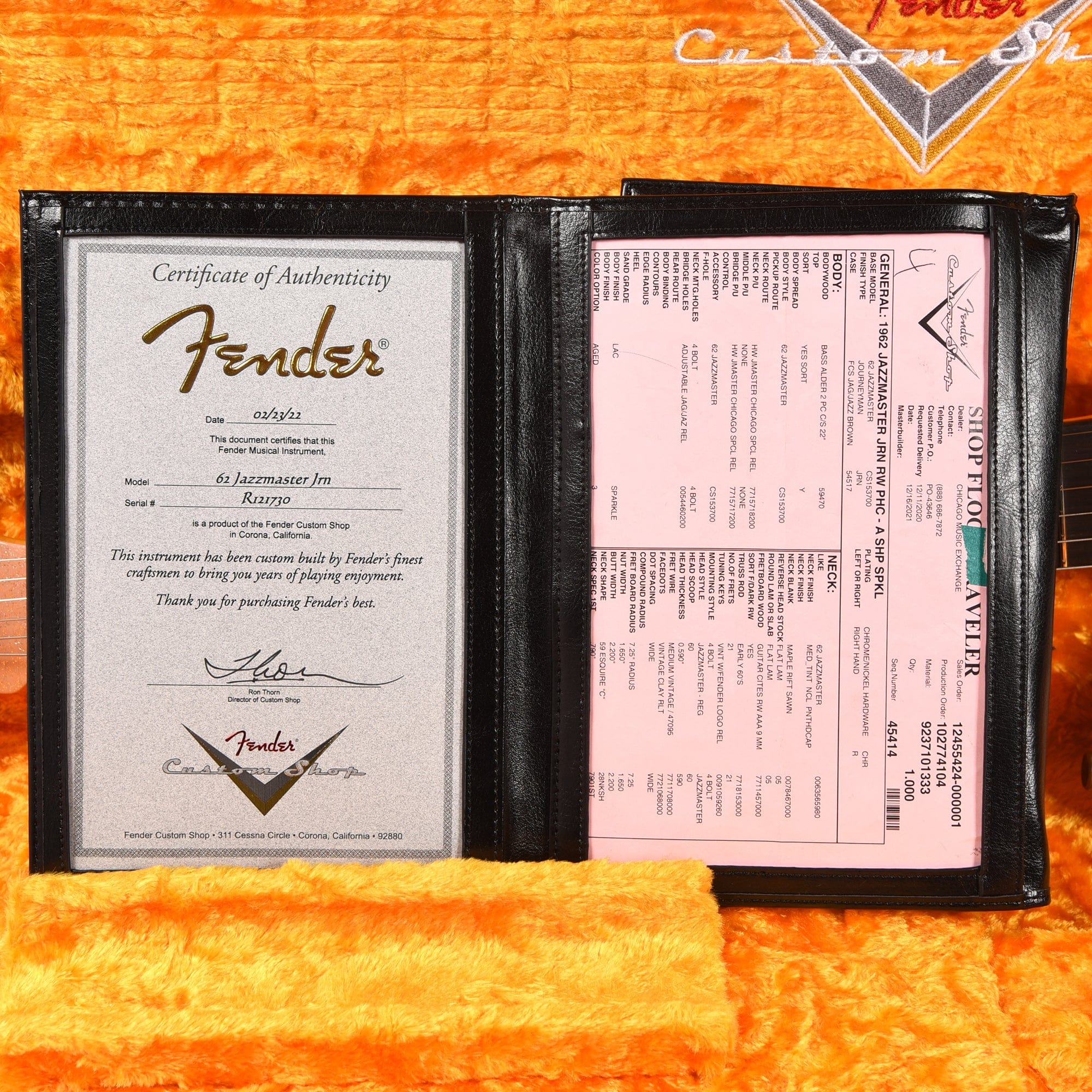 Fender Custom Shop 1962 Jazzmaster 