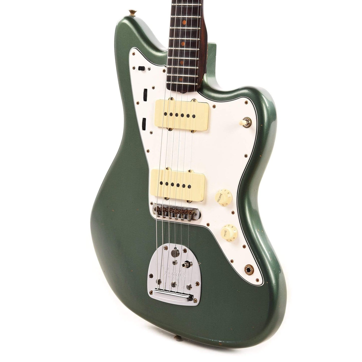Fender Custom Shop 1962 Jazzmaster "Chicago Special" Journeyman Aged Sherwood Metallic w/Rosewood Neck Electric Guitars / Solid Body
