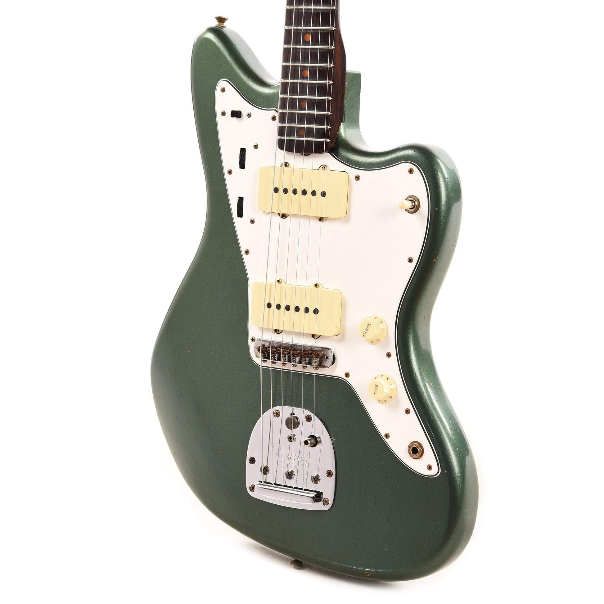 Fender Custom Shop 1962 Jazzmaster "Chicago Special" Journeyman Aged Sherwood Metallic w/Rosewood Neck Electric Guitars / Solid Body