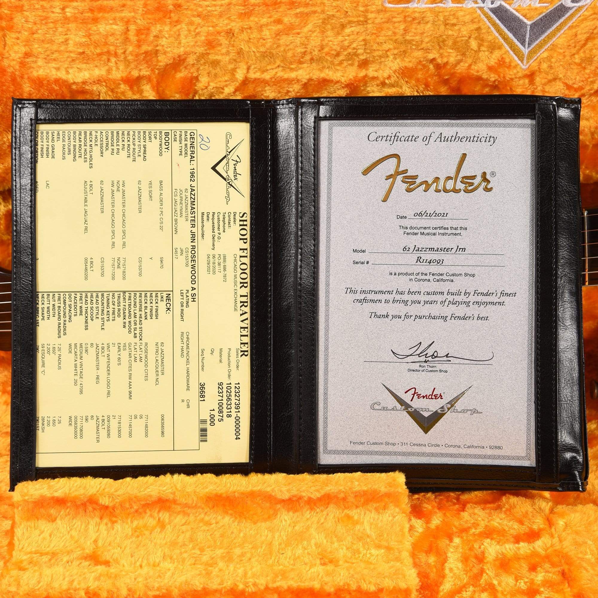 Fender Custom Shop 1962 Jazzmaster 