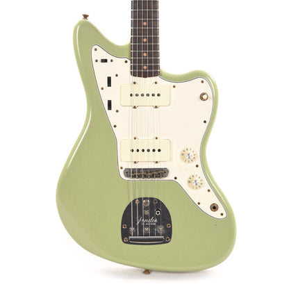 Fender Custom Shop 1962 Jazzmaster "Chicago Special" Journeyman Faded Sweet Pea Green w/Painted Headcap Electric Guitars / Solid Body
