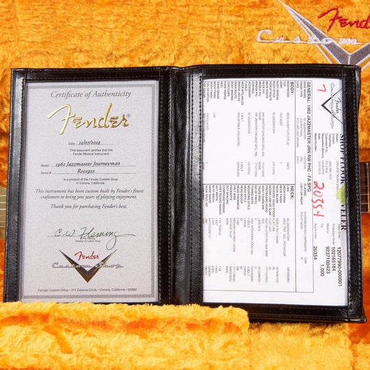 Fender Custom Shop 1962 Jazzmaster 