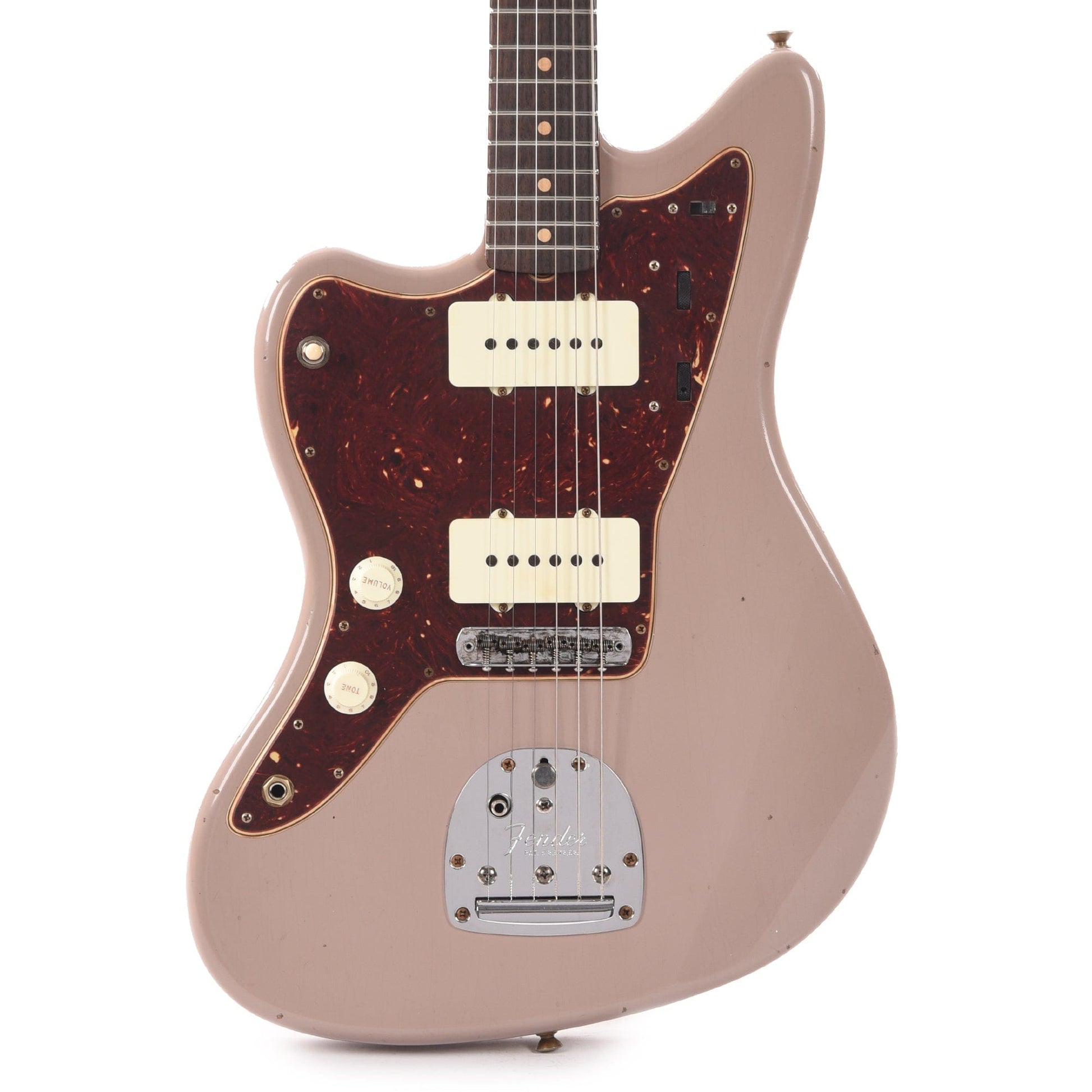 Fender Custom Shop 1962 Jazzmaster "Chicago Special" LEFTY Journeyman Dirty Aged Shell Pink Electric Guitars / Solid Body
