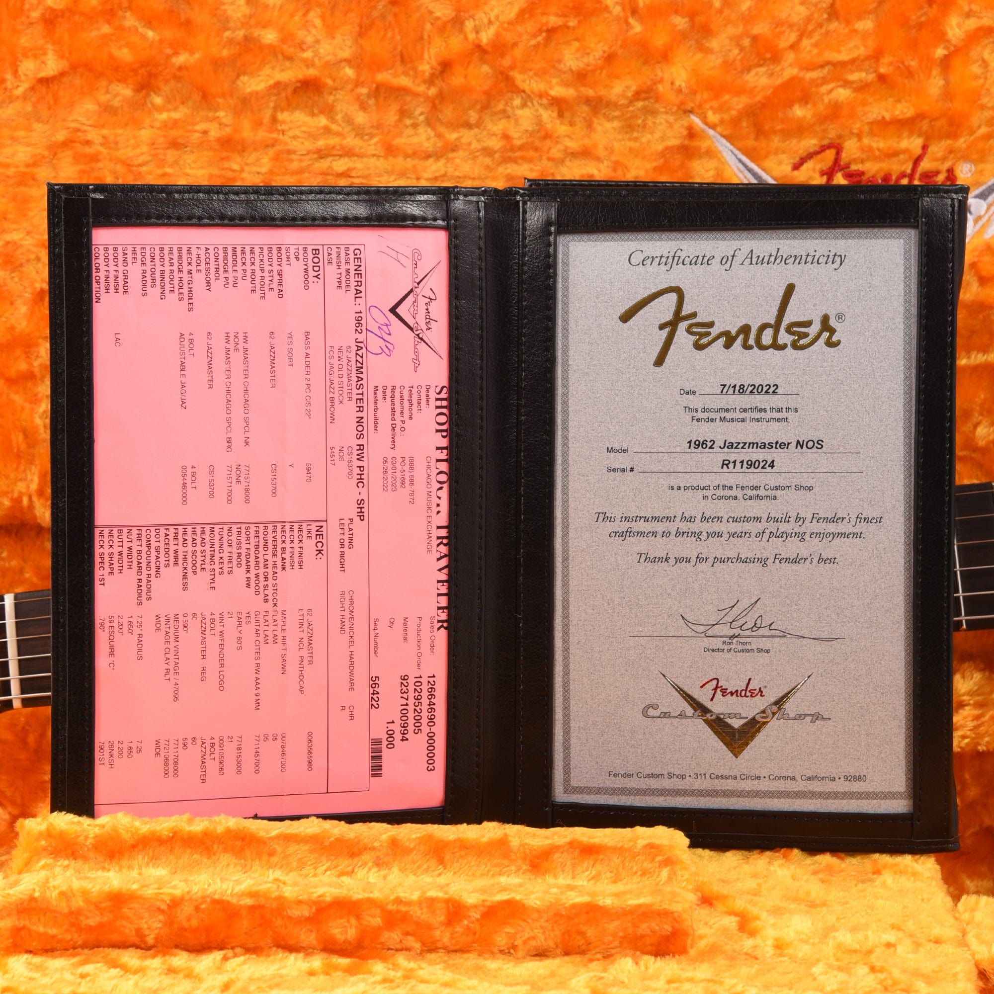 Fender Custom Shop 1962 Jazzmaster 