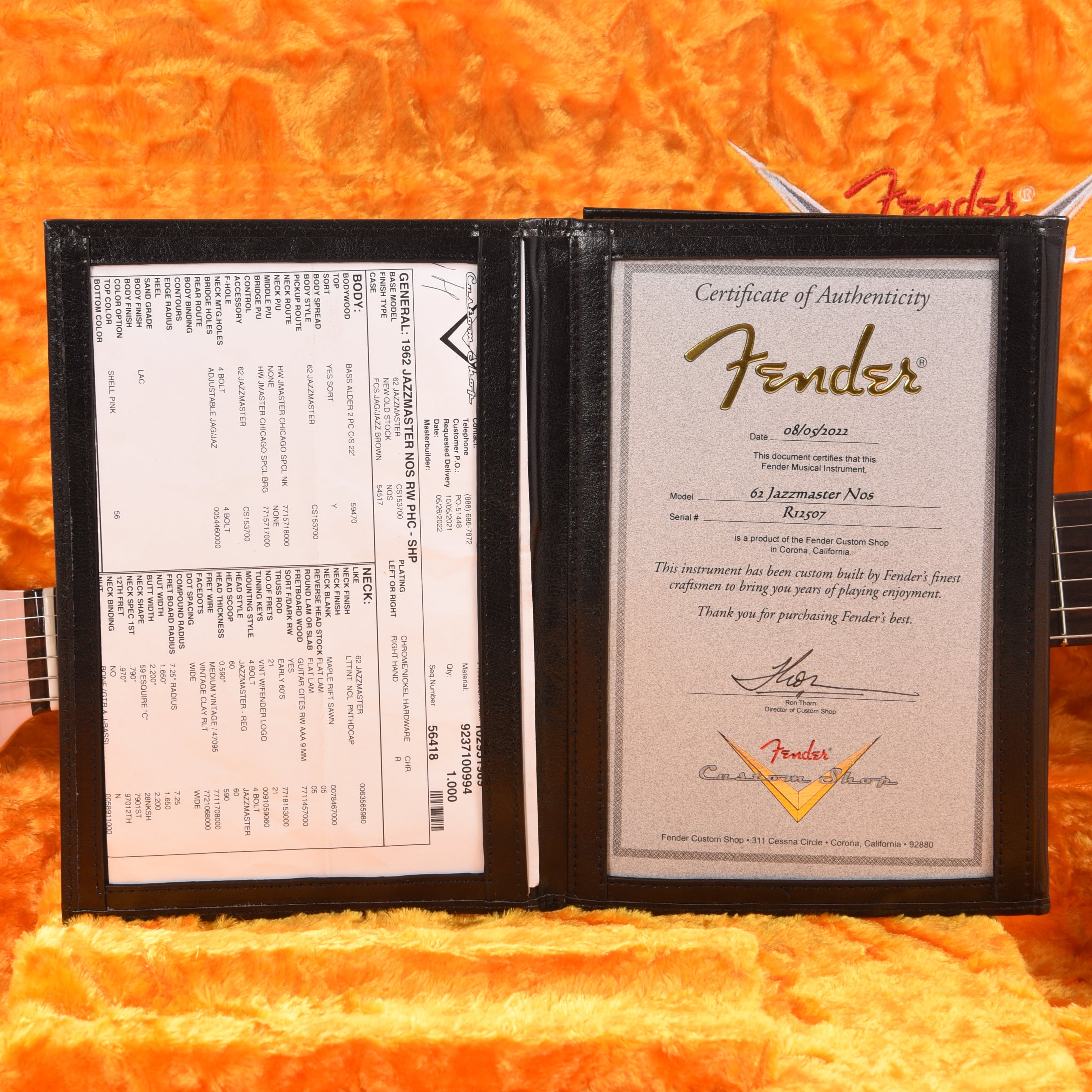 Fender Custom Shop 1962 Jazzmaster 