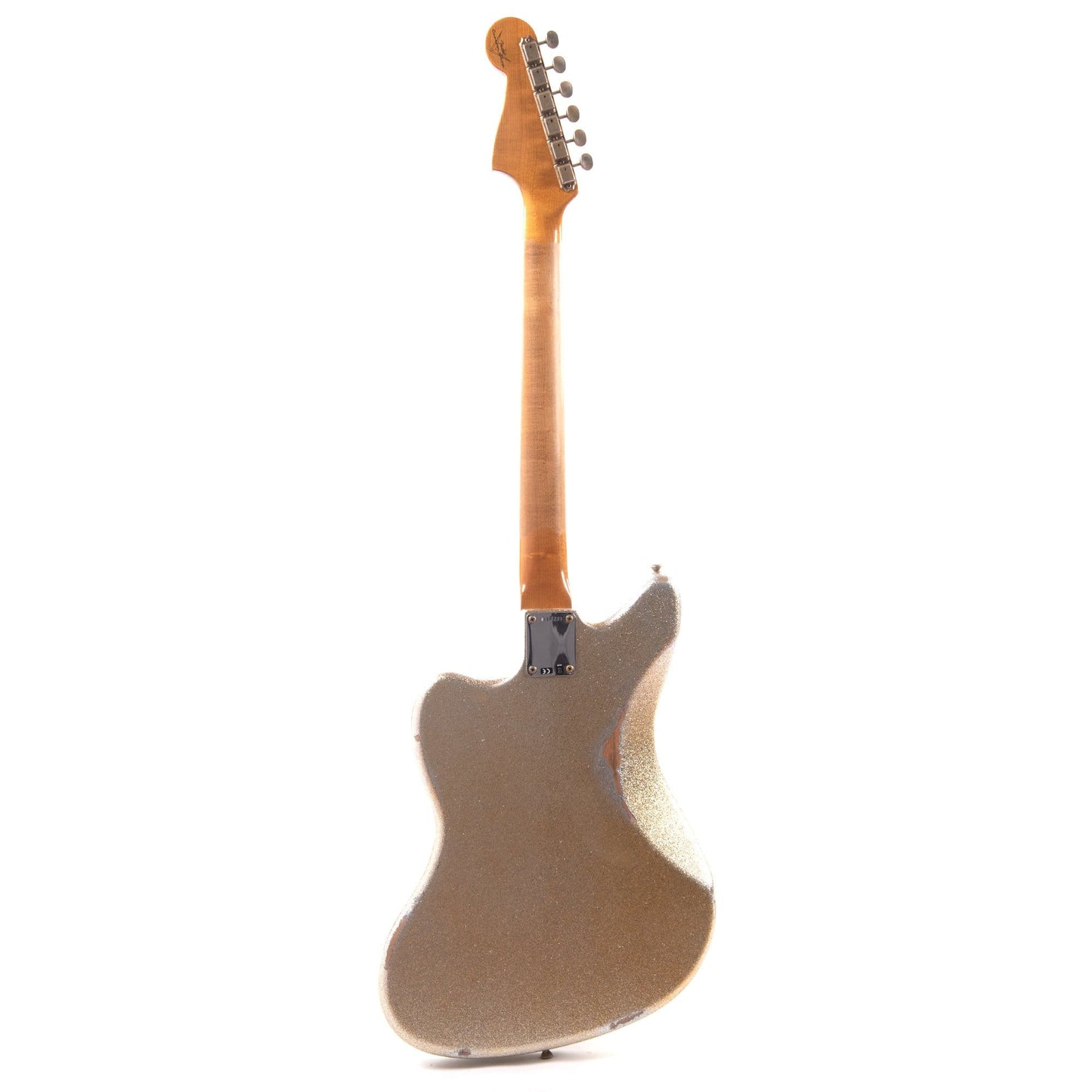 Fender Custom Shop 1962 Jazzmaster "Chicago Special" Relic Super Aged Silver Sparkle w/Roasted Maple Neck Electric Guitars / Solid Body