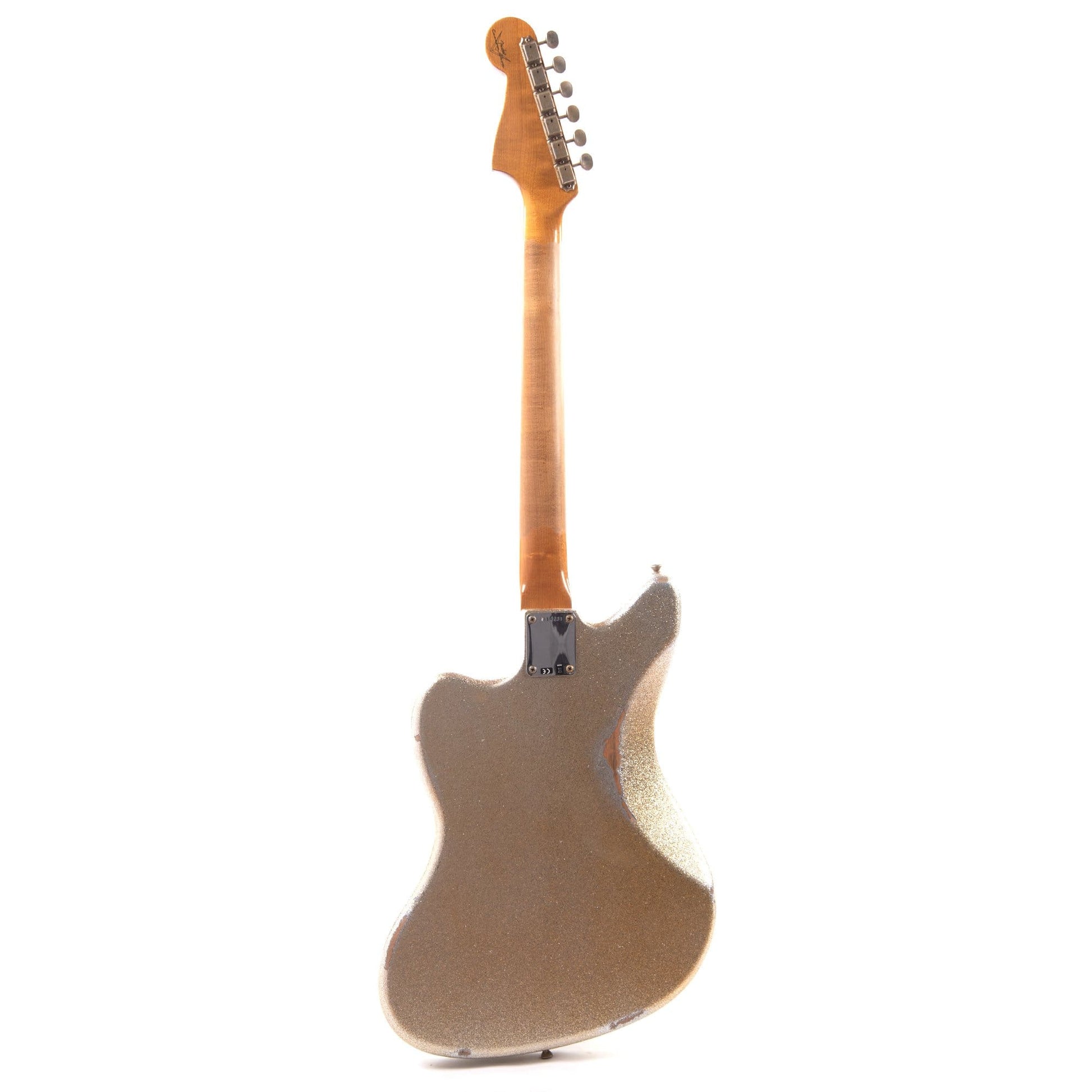 Fender Custom Shop 1962 Jazzmaster "Chicago Special" Relic Super Aged Silver Sparkle w/Roasted Maple Neck Electric Guitars / Solid Body