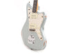 Fender Custom Shop 1962 Jazzmaster "Chicago Special" Relic Super Faded/Aged Firemist Silver w/Painted Headcap Electric Guitars / Solid Body