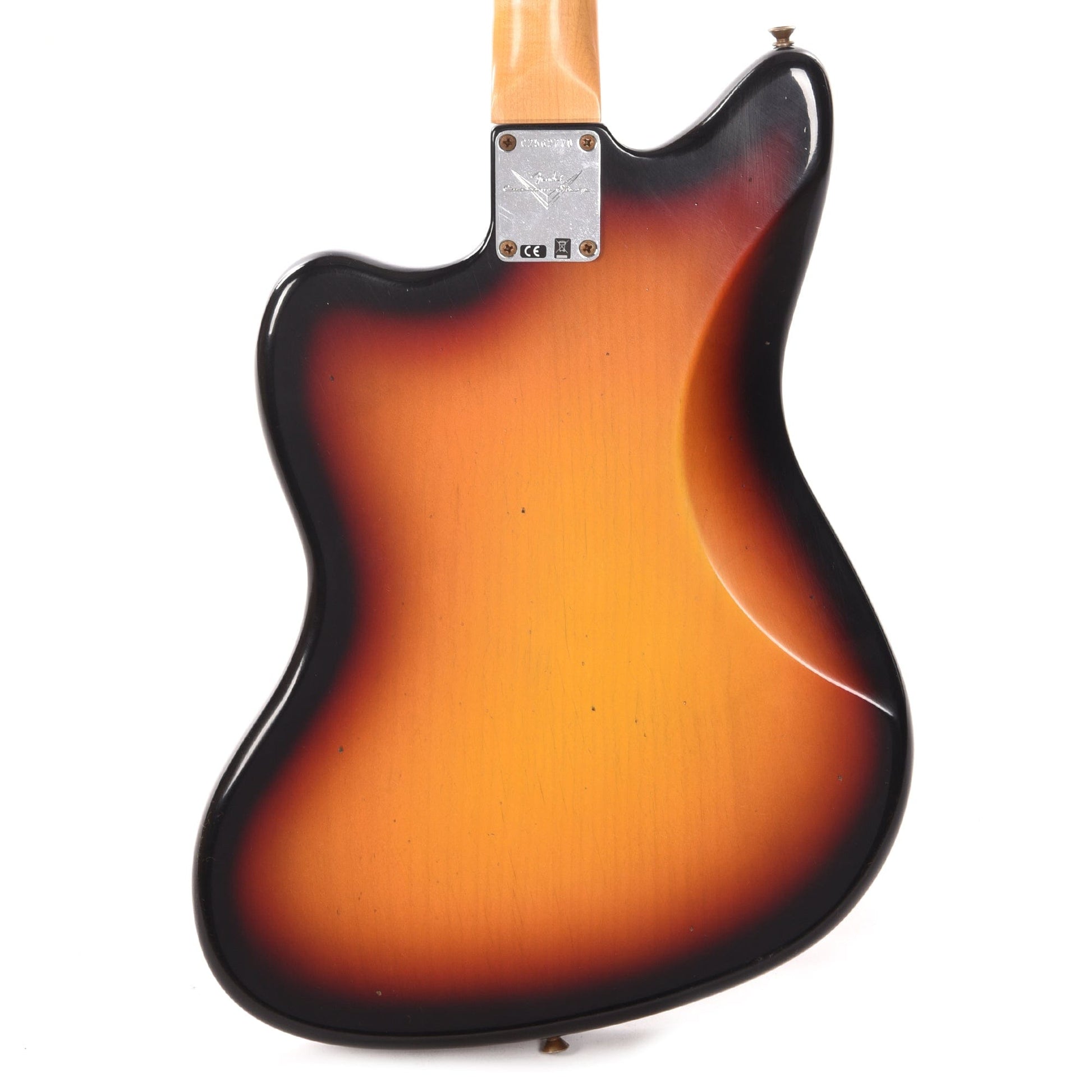 Fender Custom Shop 1962 Jazzmaster Journeyman Relic Aged 3-Color Sunburst Electric Guitars / Solid Body