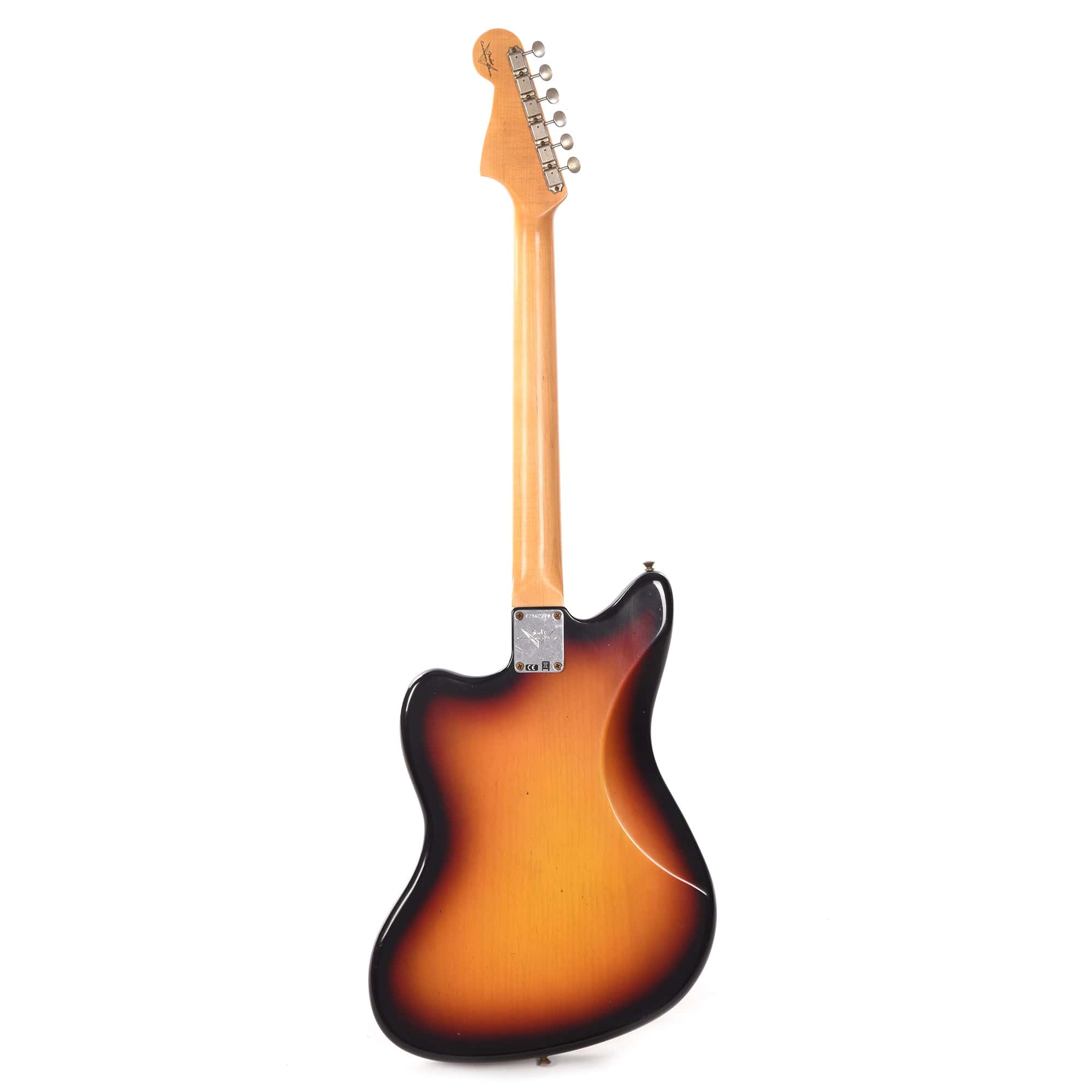 Fender Custom Shop 1962 Jazzmaster Journeyman Relic Aged 3-Color Sunburst Electric Guitars / Solid Body