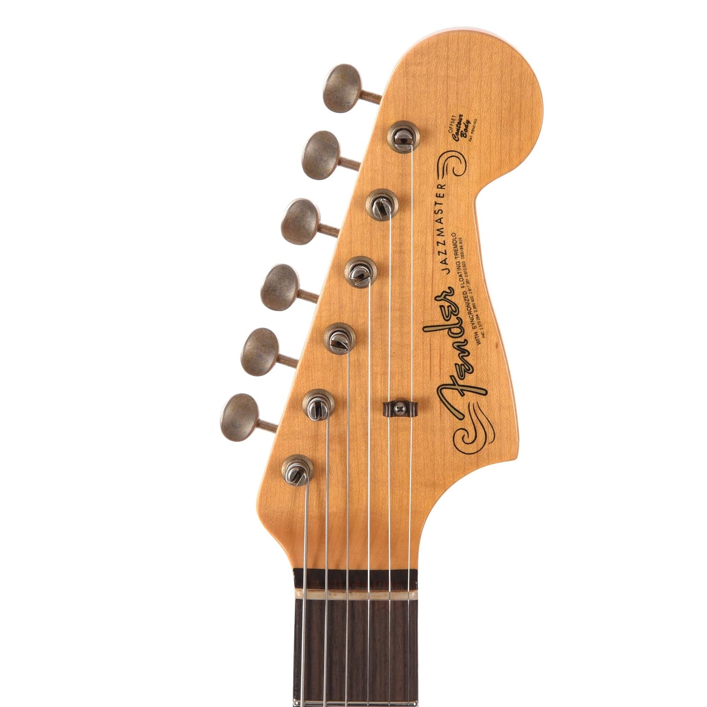 Fender Custom Shop 1962 Jazzmaster Journeyman Relic Aged 3-Color Sunburst Electric Guitars / Solid Body