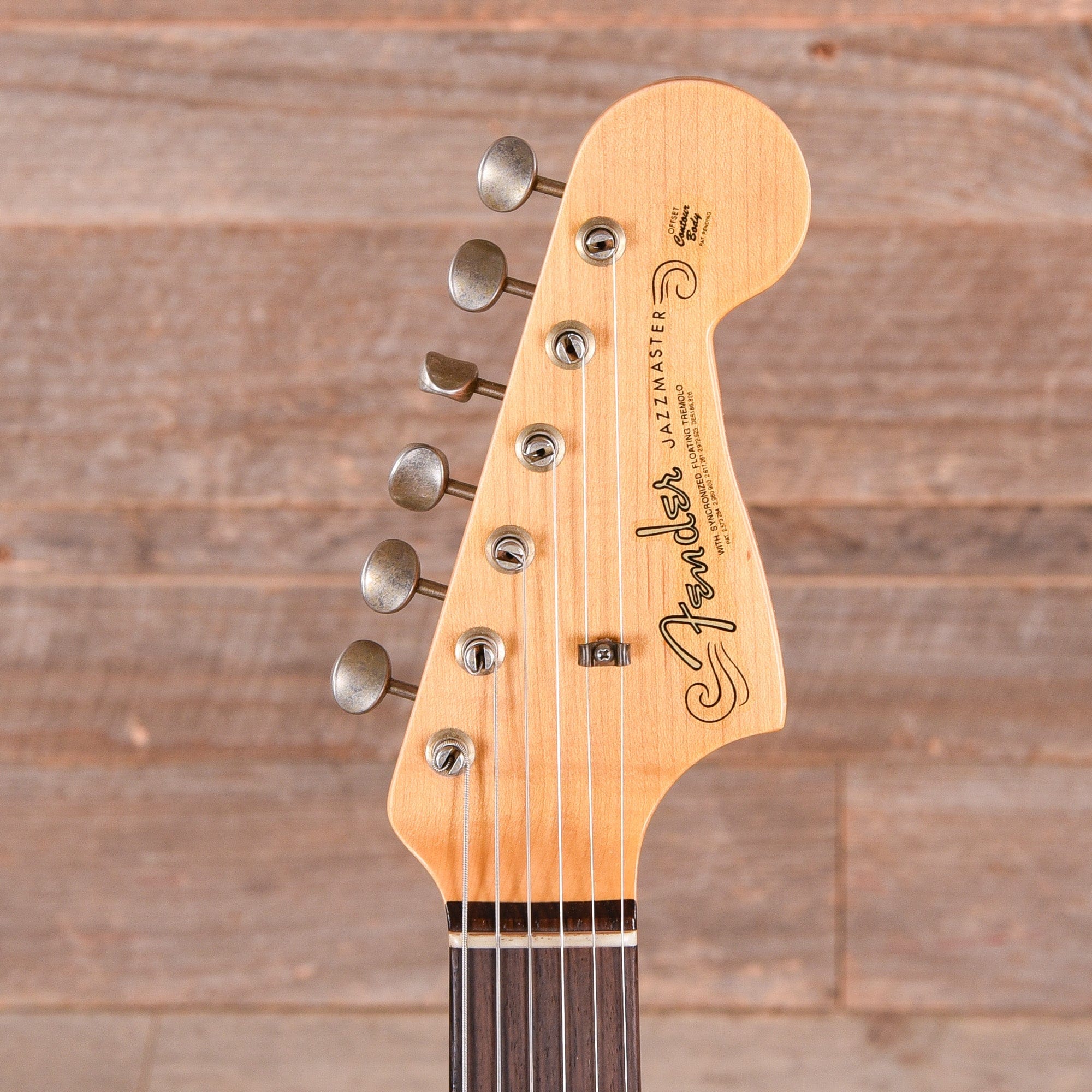 Fender Custom Shop 1962 Jazzmaster Journeyman Relic Aged 3-Color Sunburst Electric Guitars / Solid Body