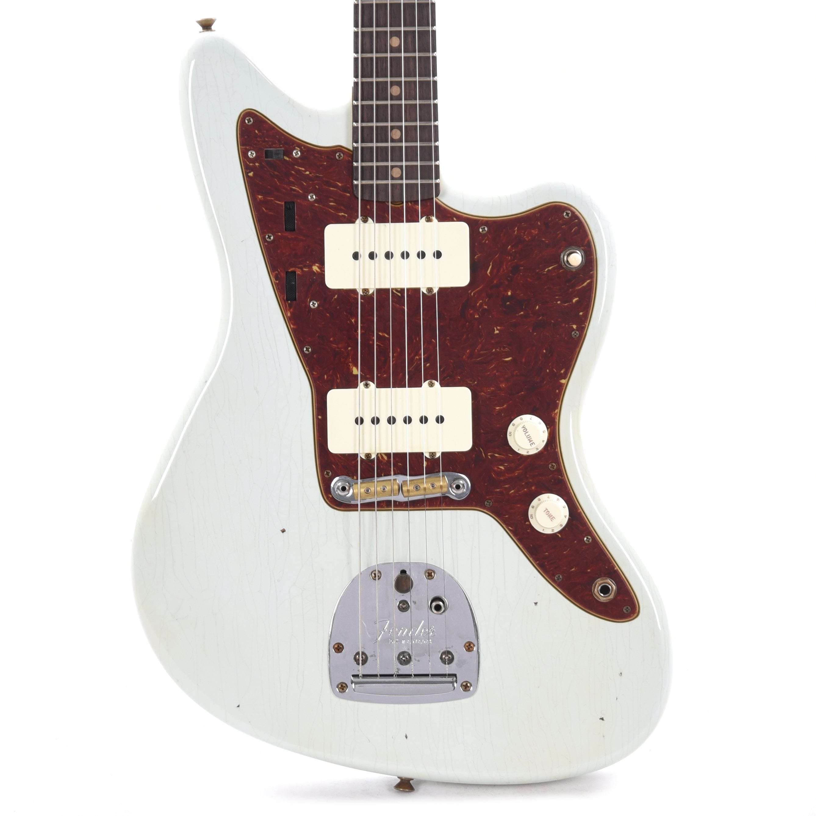Fender Custom Shop 1962 Jazzmaster Journeyman Relic Super Faded Aged Sonic Blue Electric Guitars / Solid Body