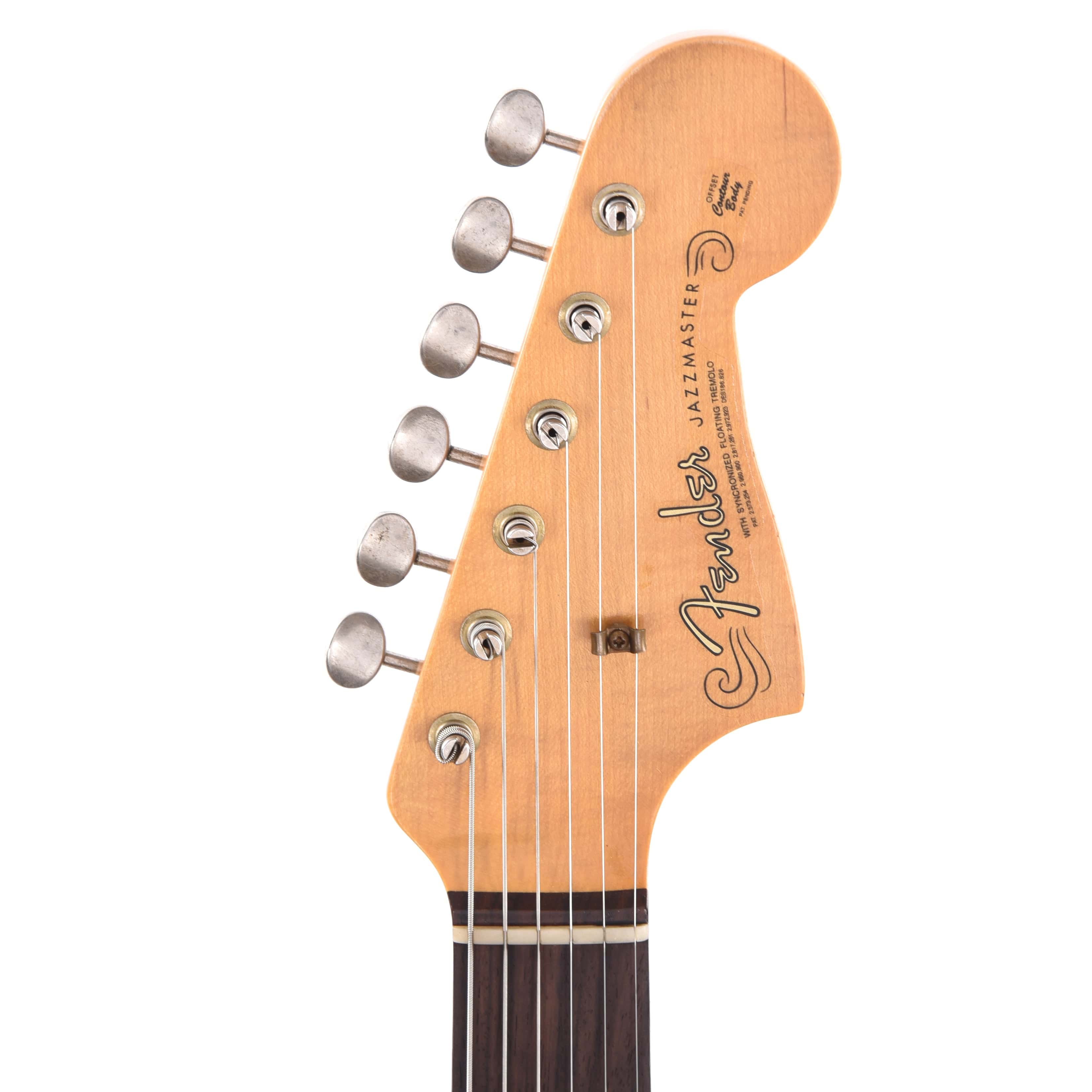 Fender Custom Shop 1962 Jazzmaster Journeyman Relic Super Faded Aged Sonic Blue Electric Guitars / Solid Body