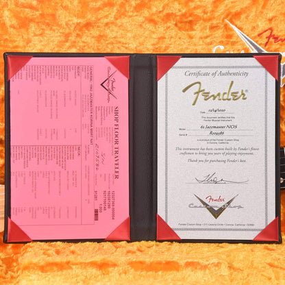 Fender Custom Shop 1962 Jazzmaster Korina Natural w/Brazilian Rosewood Fingerboard Master Built by Ron Thorn Electric Guitars / Solid Body