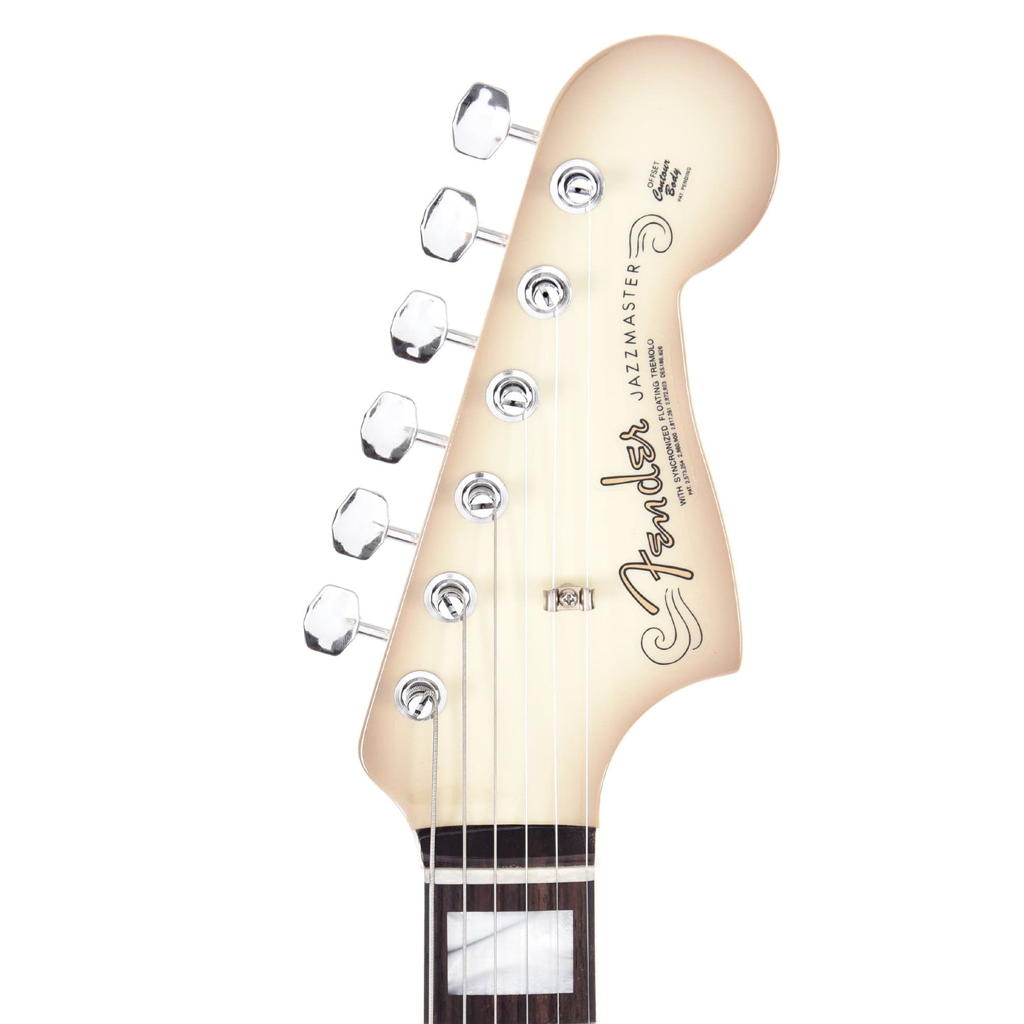 Fender Custom Shop 1962 Jazzmaster NOS Antigua Non-Burst w/Antigua Burst Headstock & Pickguard Master Built by Ron Thorn Electric Guitars / Solid Body