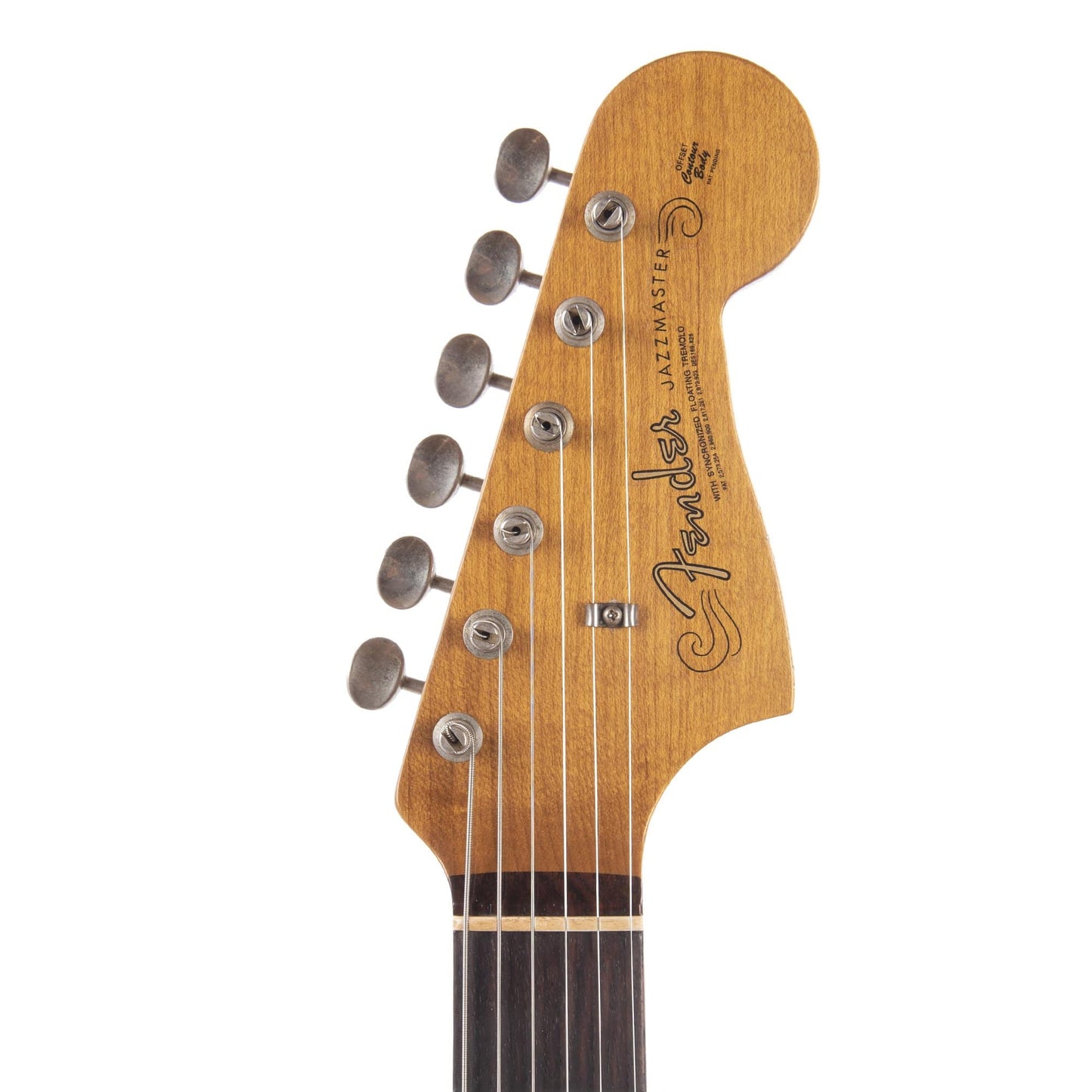 Fender Custom Shop 1962 Jazzmaster Roasted "Chicago Special" Journeyman Relic Natural w/Roasted Alder Body & Roasted Maple Neck Electric Guitars / Solid Body