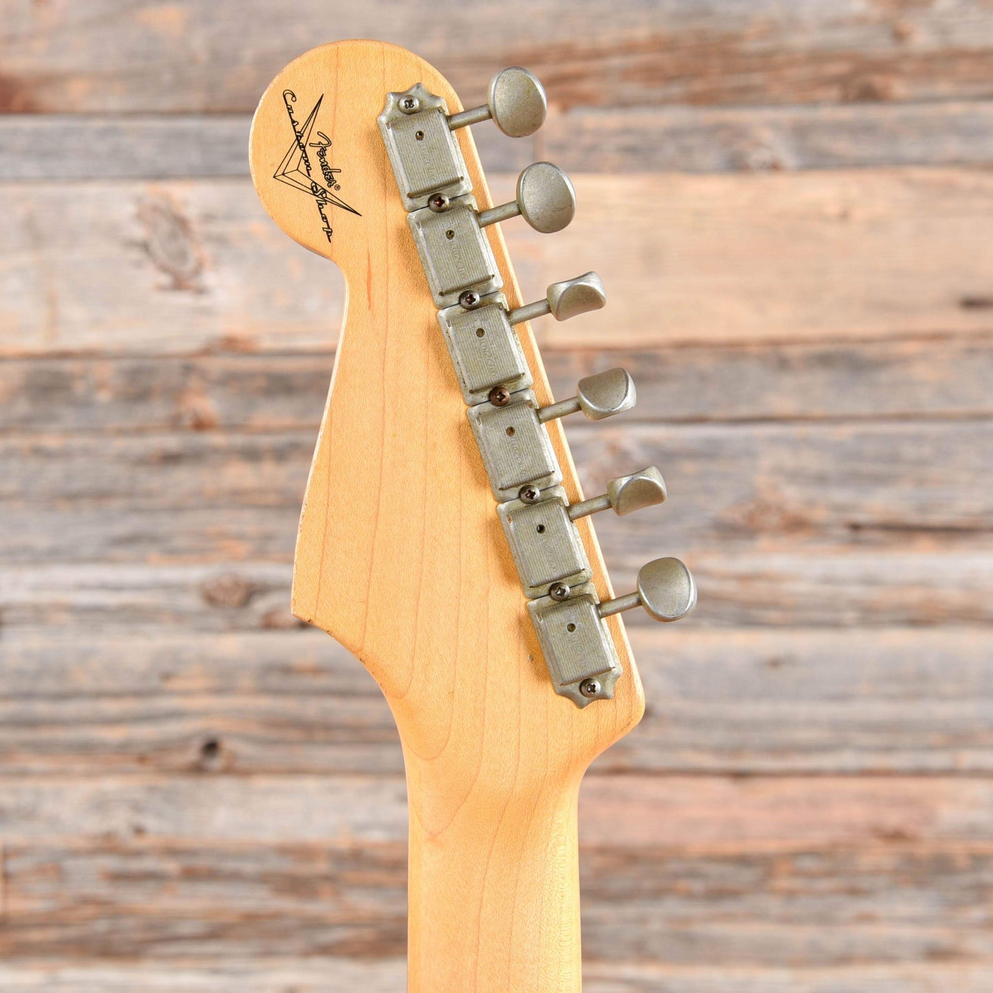 Fender Custom Shop 1962 Stratocaster Relic HSS Ash Aztec Gold Over Vintage Blonde 2013 Electric Guitars / Solid Body