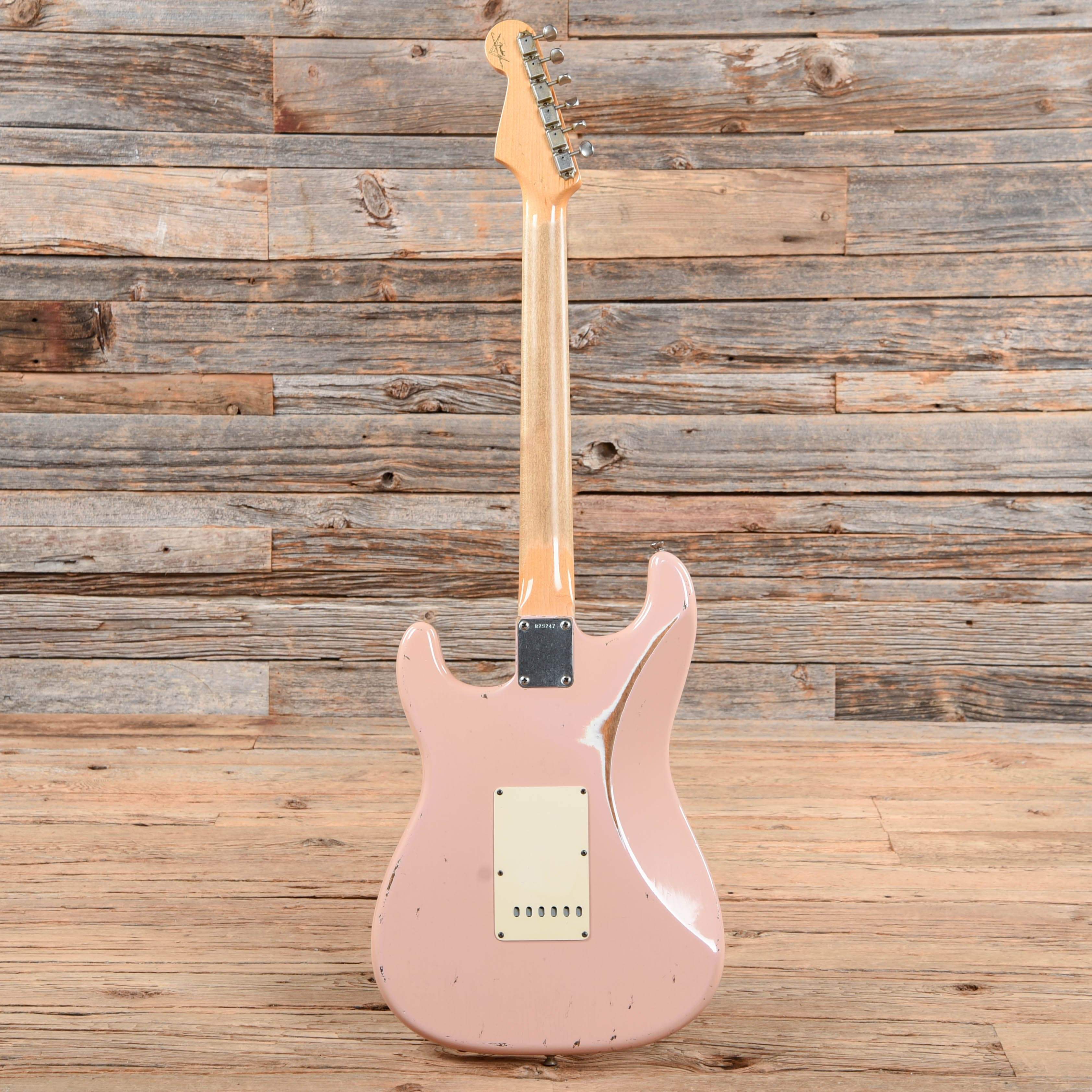 Shell Pink Fender Model Fender Custom Shop 1962 Stratocaster Relic Shell Pink 2006 – Chicago ...