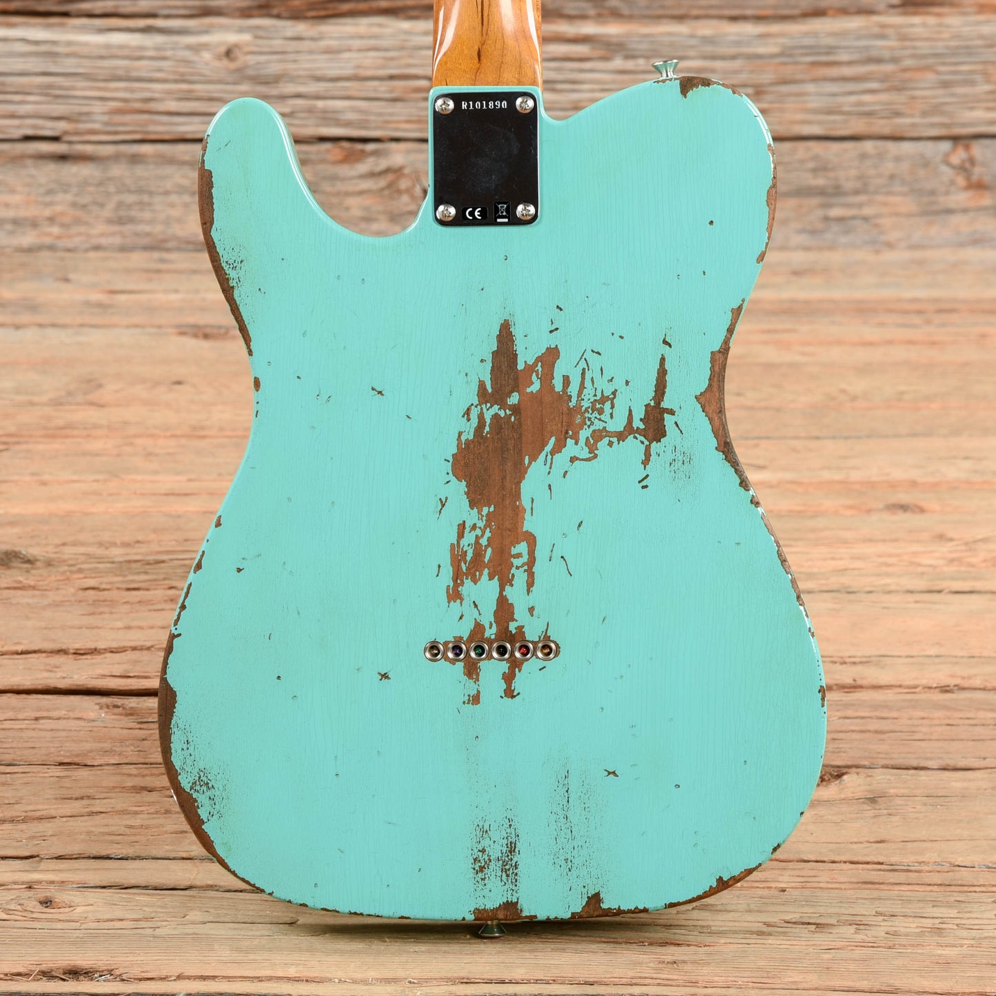 Fender Custom Shop 1962 Telecaster Relic Surf Green 2019 Electric Guitars / Solid Body