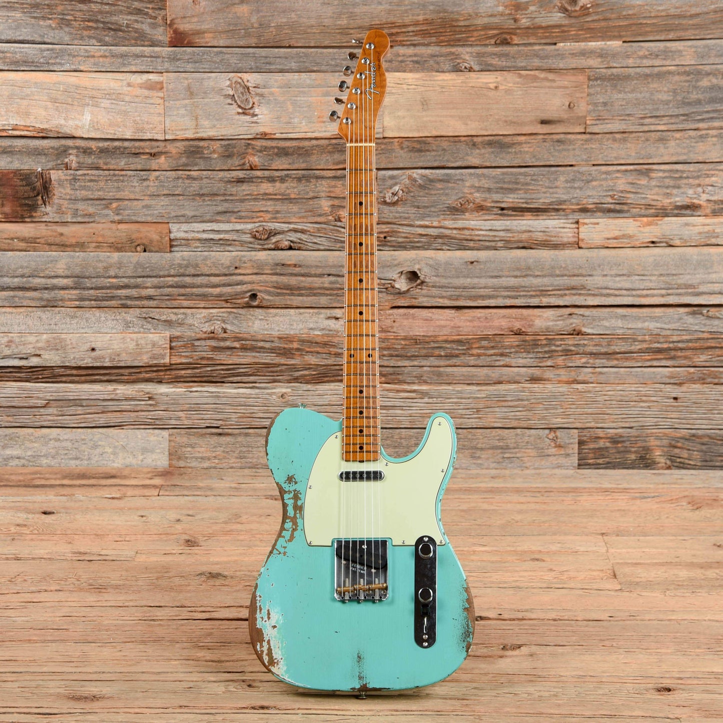 Fender Custom Shop 1962 Telecaster Relic Surf Green 2019 Electric Guitars / Solid Body