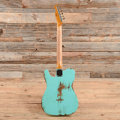 Fender Custom Shop 1962 Telecaster Relic Surf Green 2019 Electric Guitars / Solid Body