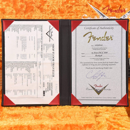 Fender Custom Shop 1963 Stratocaster "CME Spec" Deluxe Closet Classic Aged Cadillac Green Master Built by Carlos Lopez Electric Guitars / Solid Body