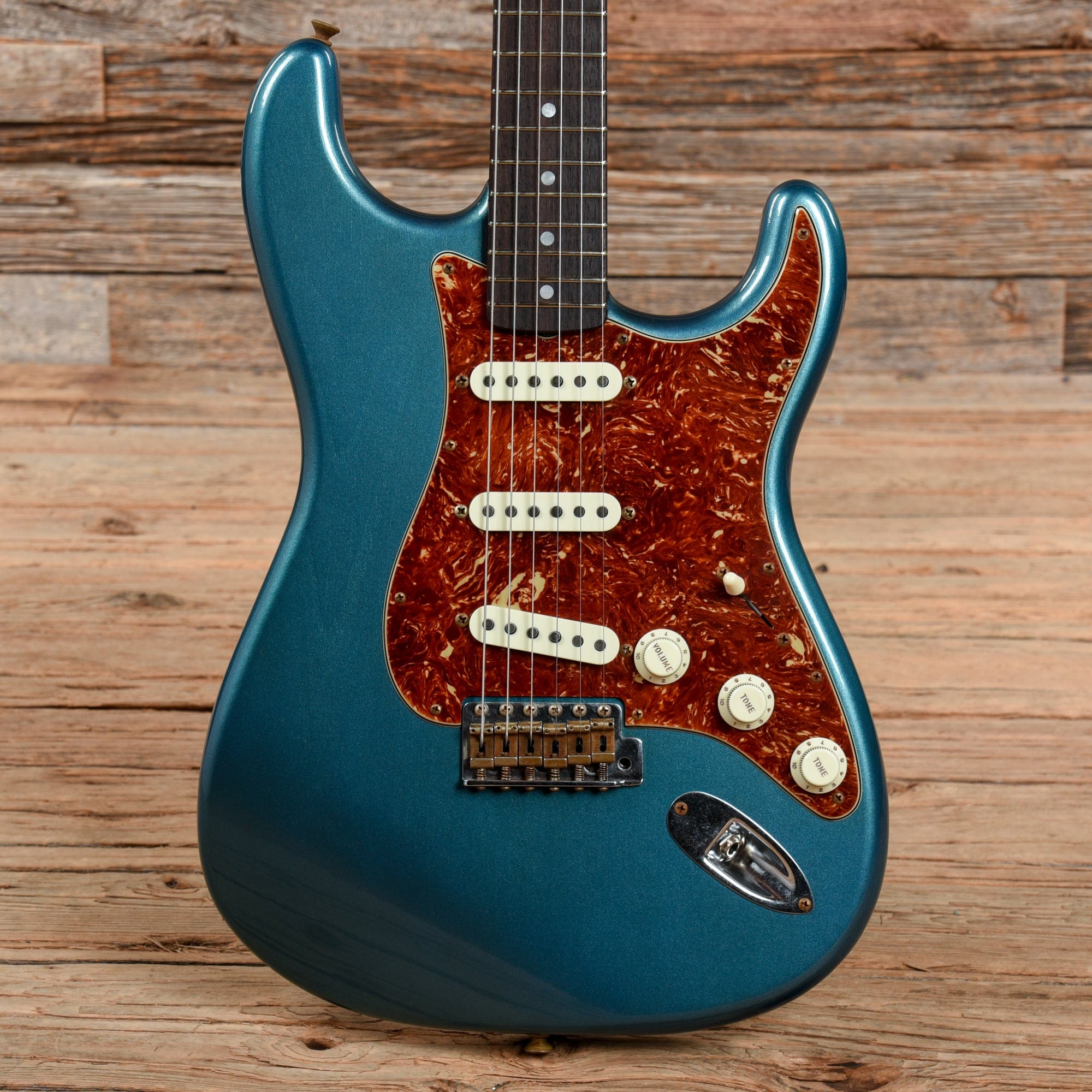 Fender Custom Shop 1963 Stratocaster DCC Master Built by Carlos Lopez Super Aged Lake Placid Blue 2021 Electric Guitars / Solid Body