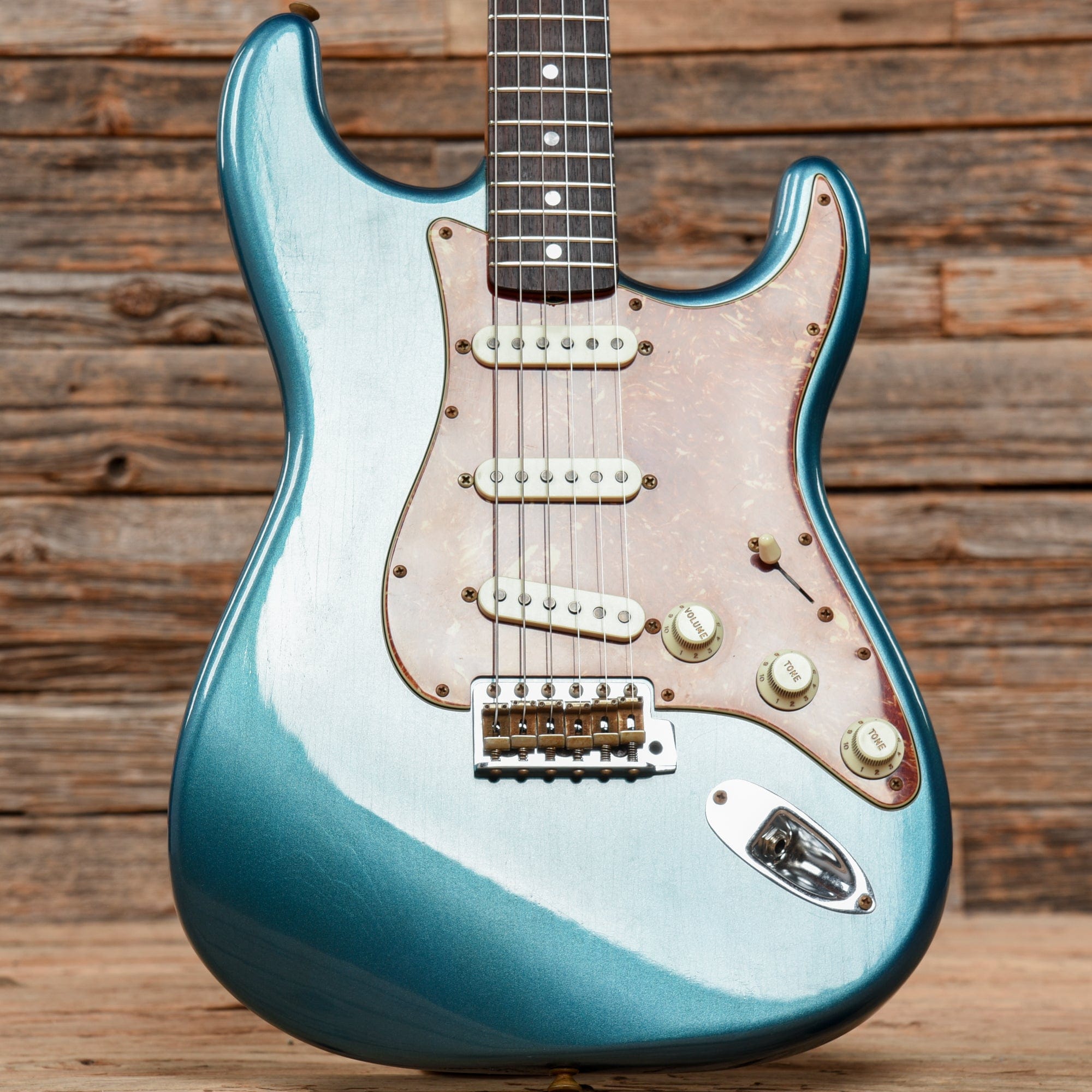 Fender Custom Shop 1963 Stratocaster DCC Master Built by Carlos Lopez Super Aged Lake Placid Blue 2021 Electric Guitars / Solid Body