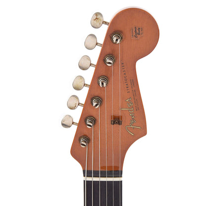 Fender Custom Shop 1963 Stratocaster Deluxe Closet Classic Super Aged Lake Placid Blue Master Built by Carlos Lopez Electric Guitars / Solid Body